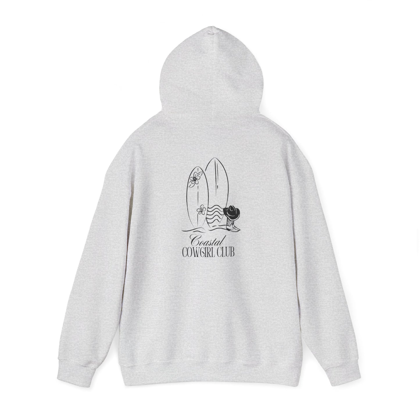Hooded Sweatshirt - Coastal Cowgirl Design
