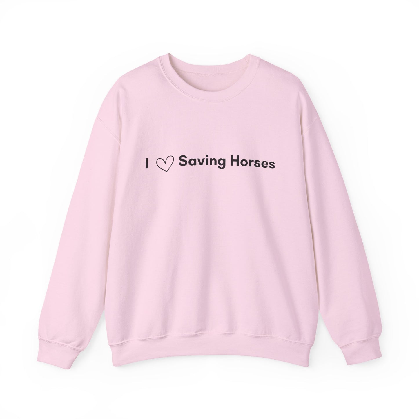 Cowboy Western Unisex Crewneck Sweatshirt - 'Save a Horse' Design