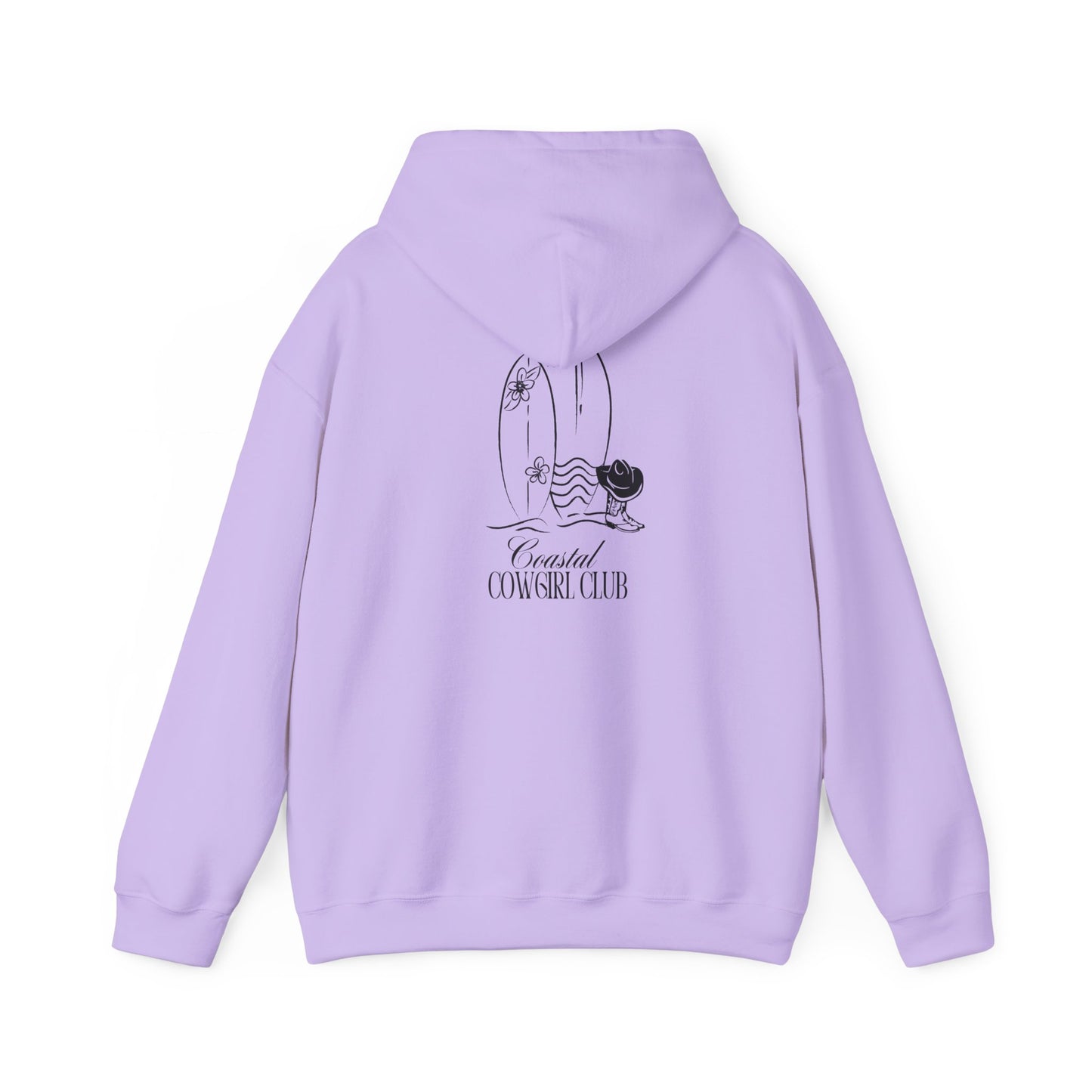 Hooded Sweatshirt - Coastal Cowgirl Design