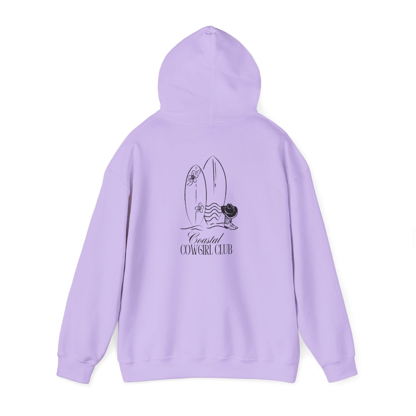 Hooded Sweatshirt - Coastal Cowgirl Design