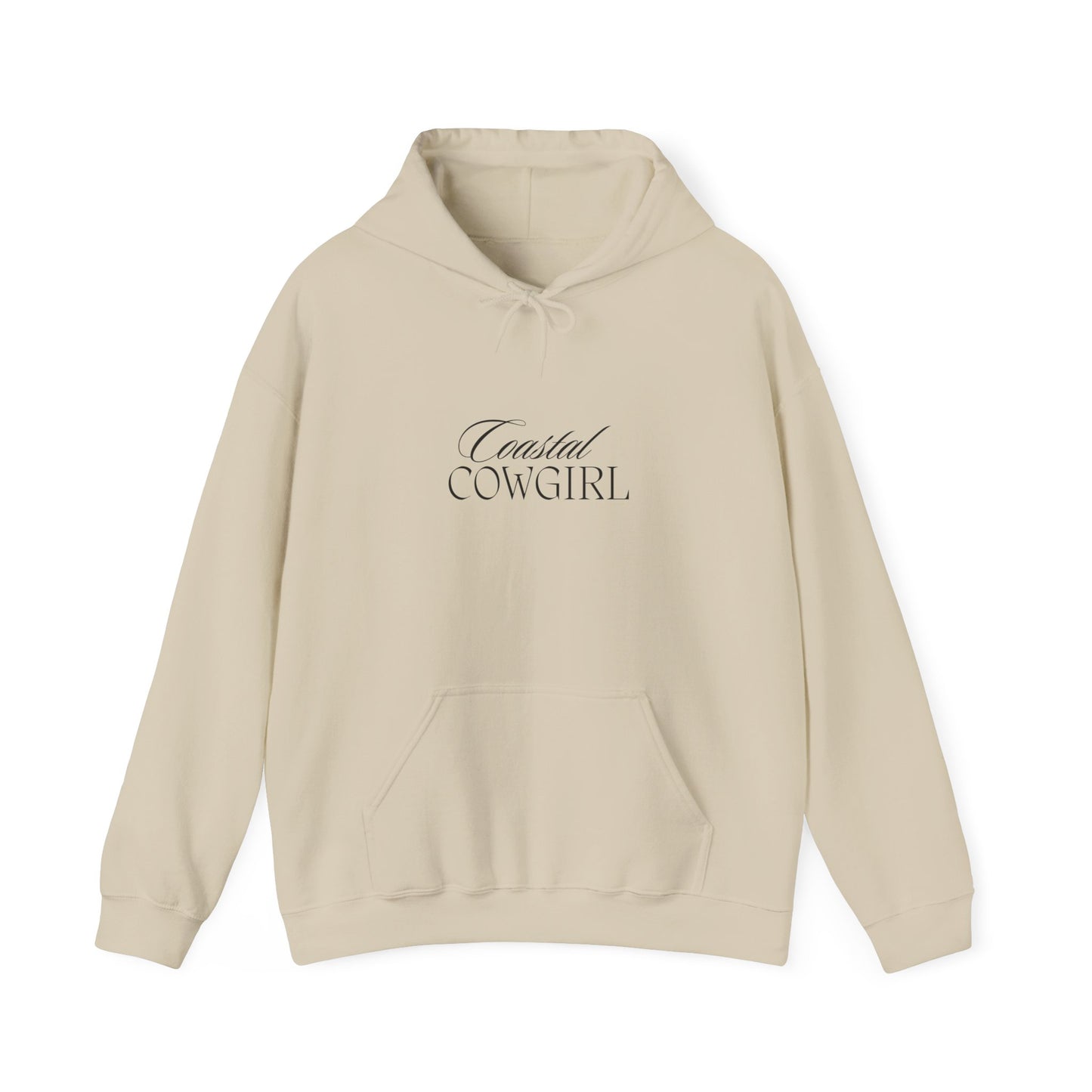 Hooded Sweatshirt - Coastal Cowgirl Design