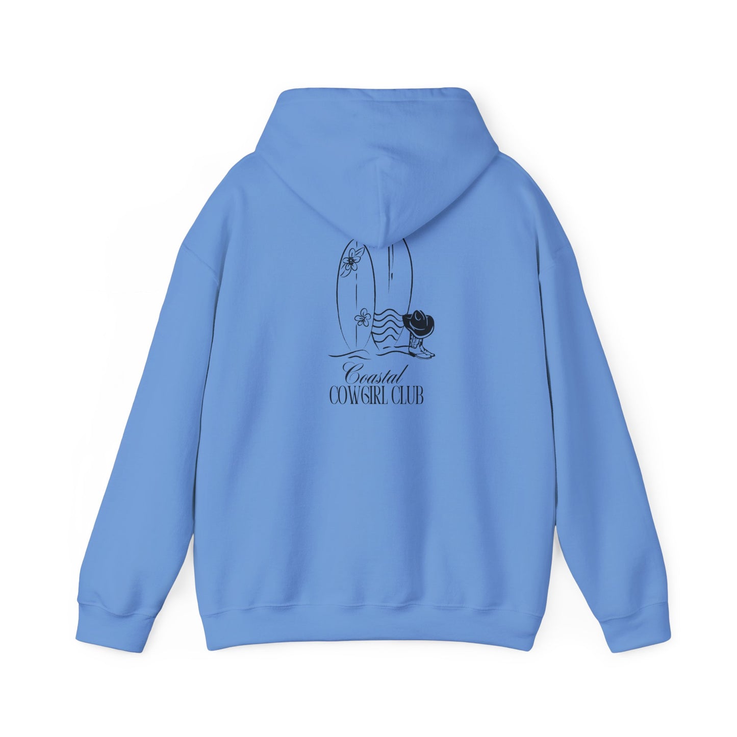 Hooded Sweatshirt - Coastal Cowgirl Design