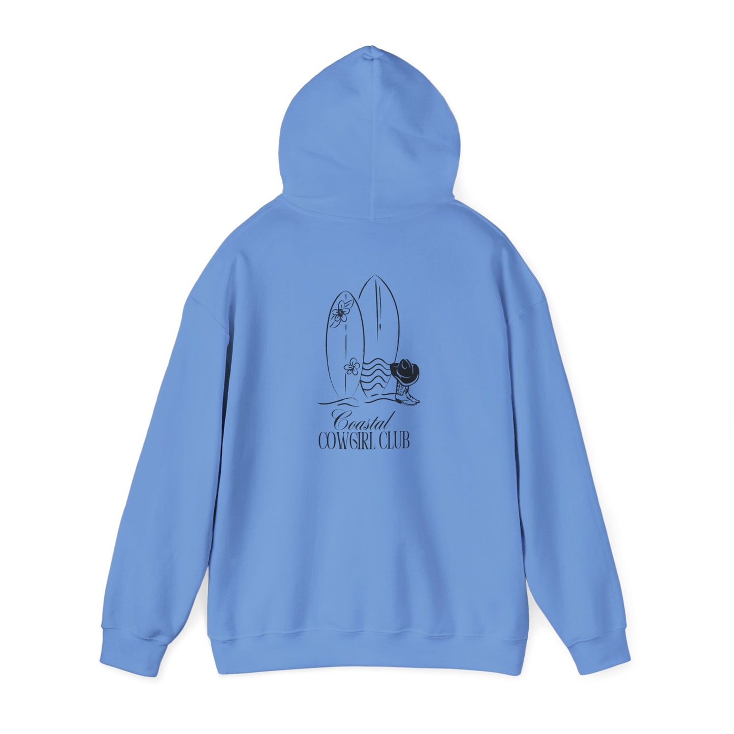 Hooded Sweatshirt - Coastal Cowgirl Design