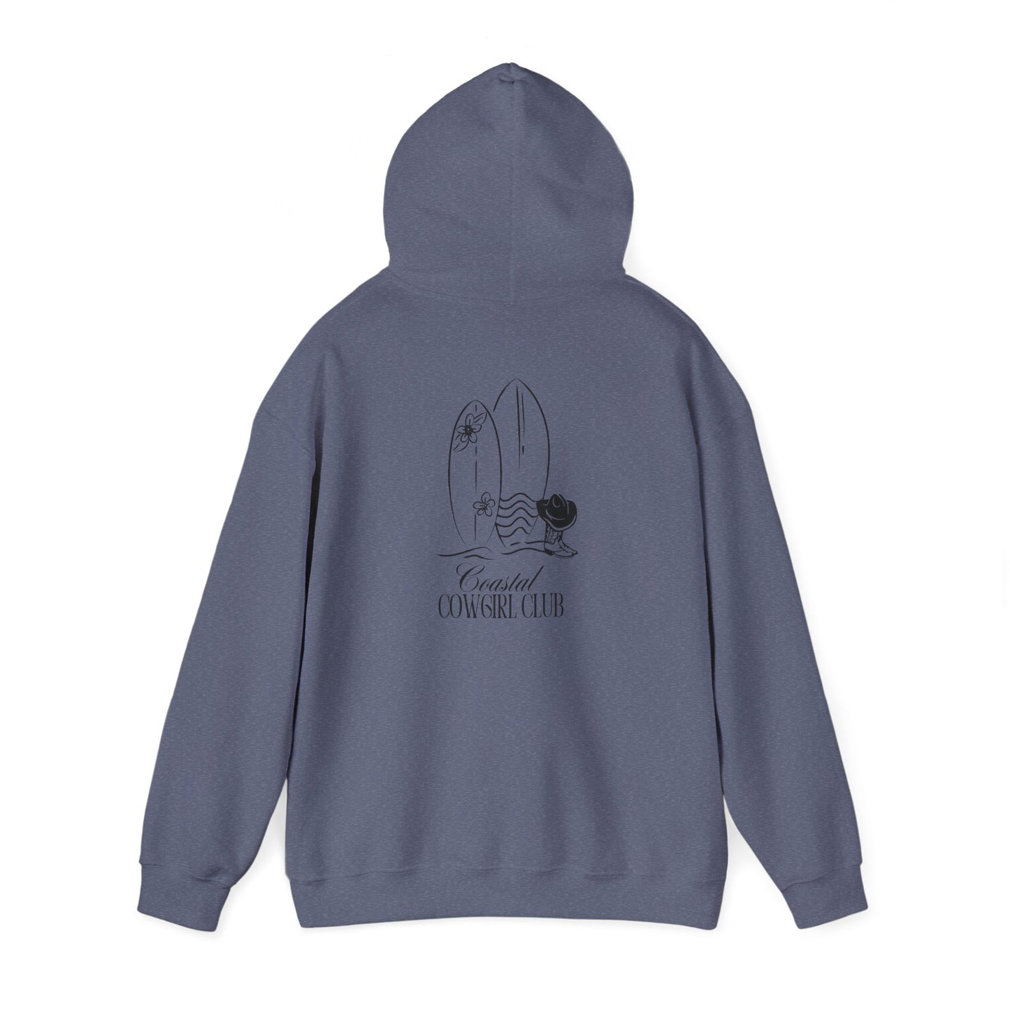 Hooded Sweatshirt - Coastal Cowgirl Design