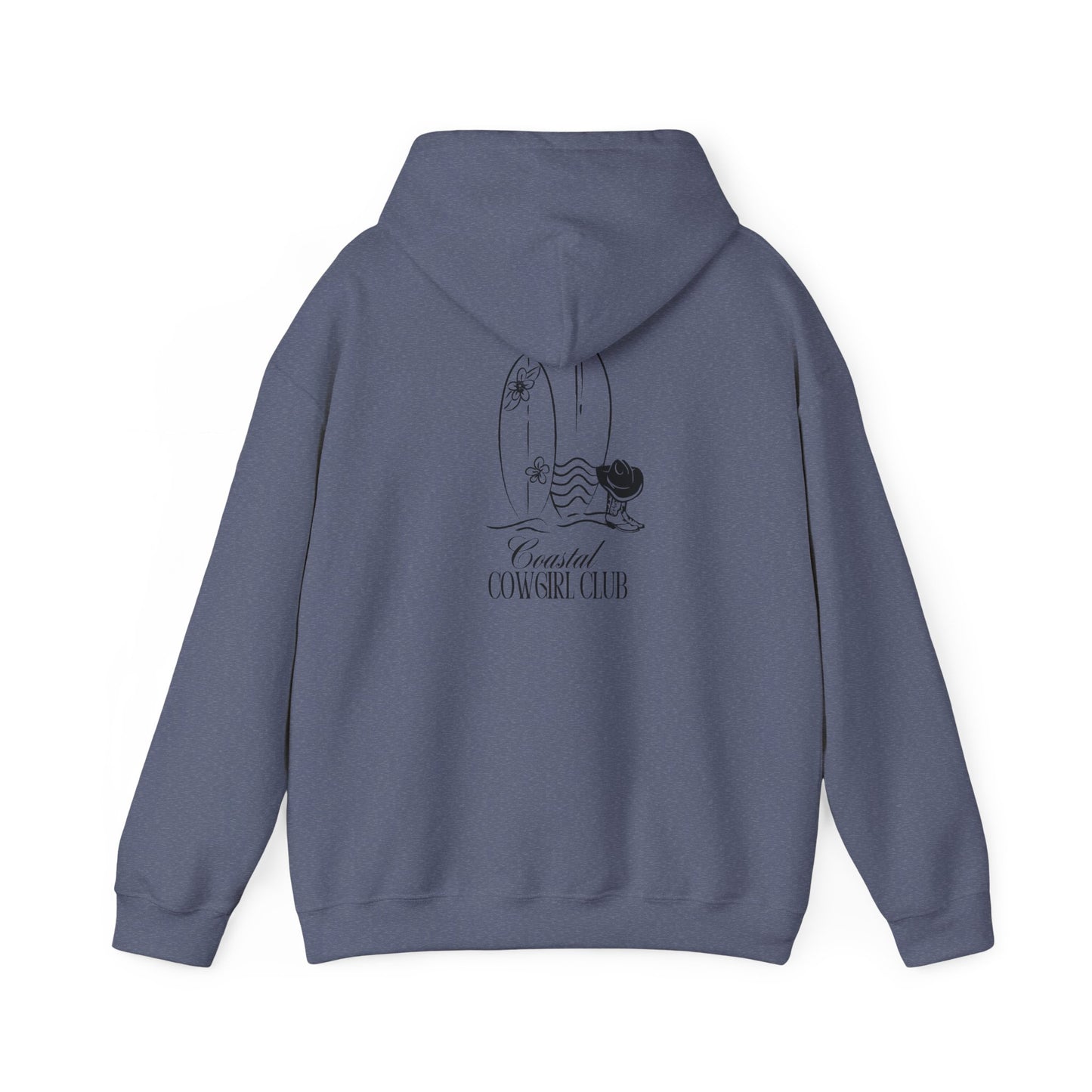 Hooded Sweatshirt - Coastal Cowgirl Design
