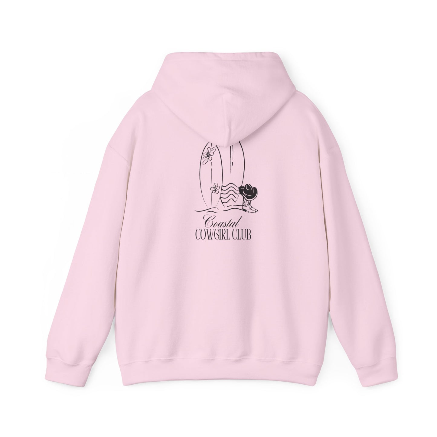Hooded Sweatshirt - Coastal Cowgirl Design