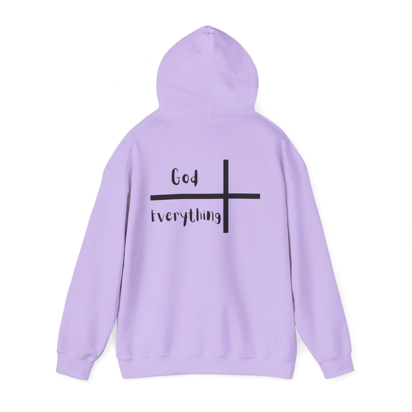 Hooded Sweatshirt - 'God over Everything'