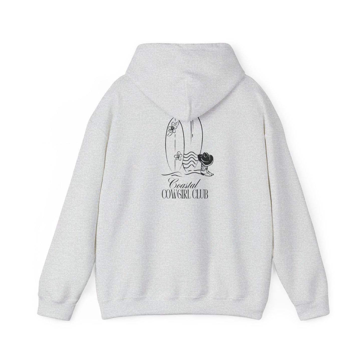 Hooded Sweatshirt - Coastal Cowgirl Design
