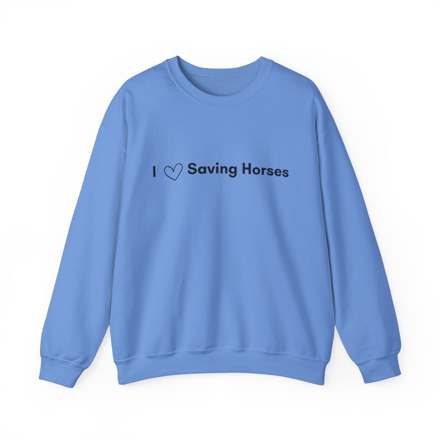 Cowboy Western Unisex Crewneck Sweatshirt - 'Save a Horse' Design