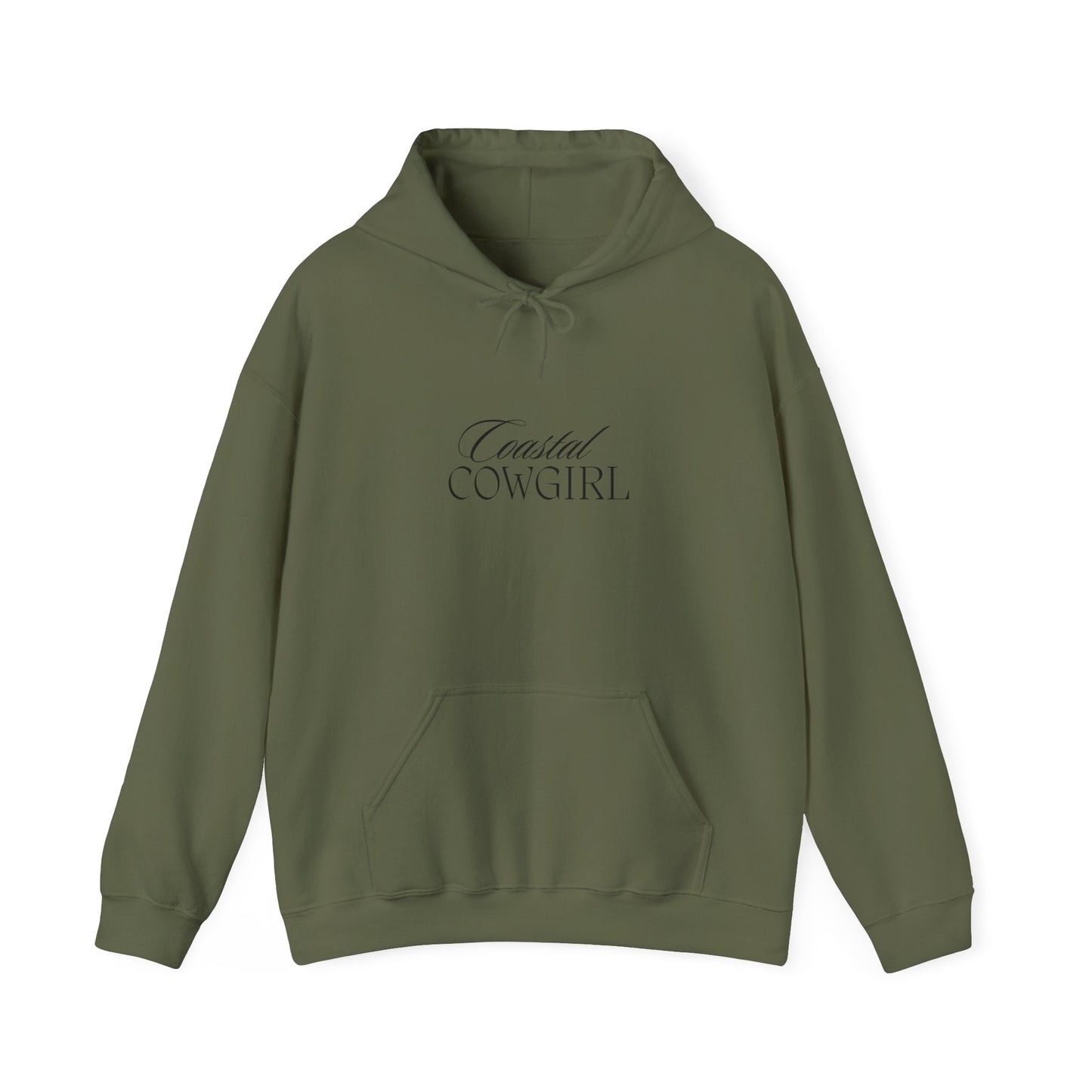 Hooded Sweatshirt - Coastal Cowgirl Design