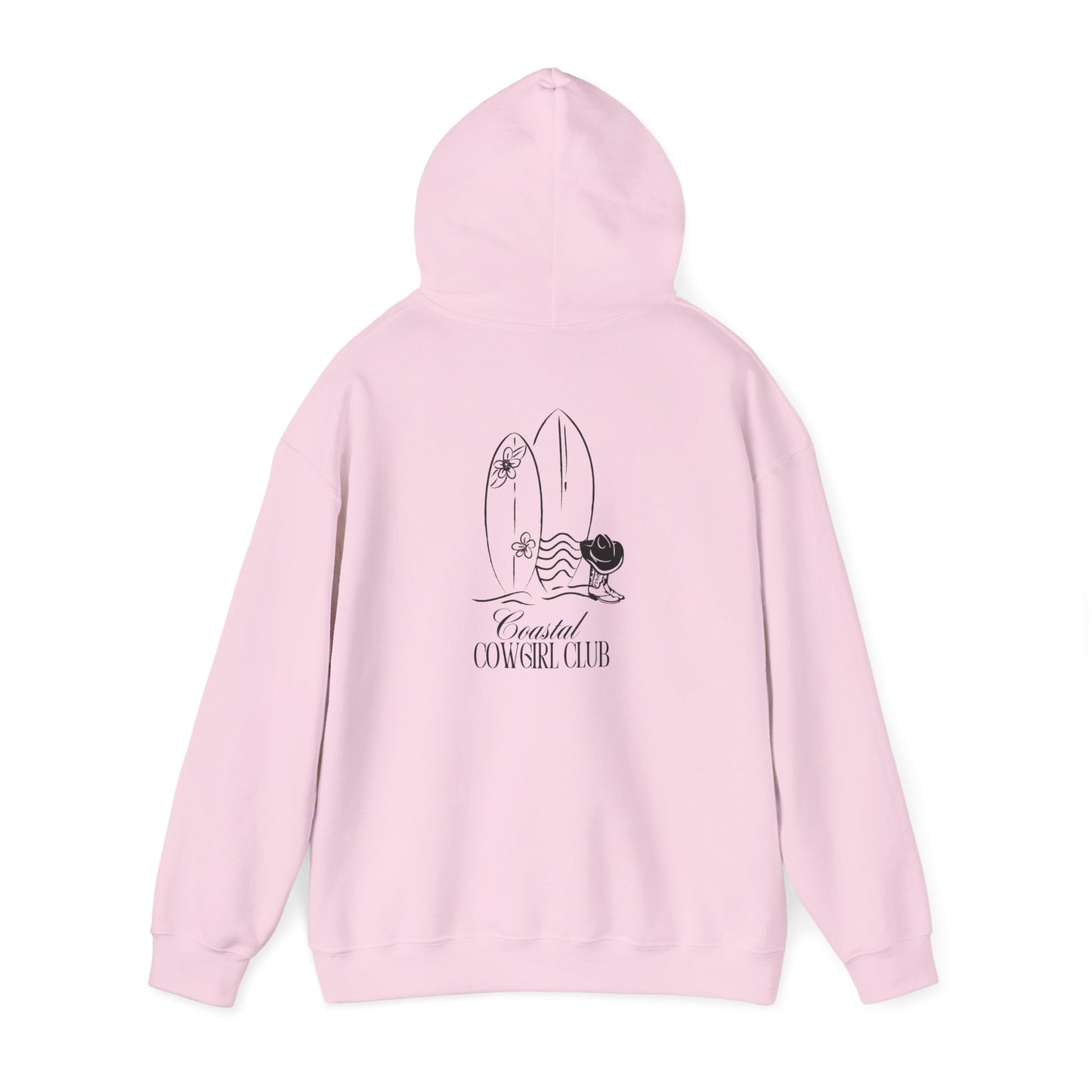 Hooded Sweatshirt - Coastal Cowgirl Design